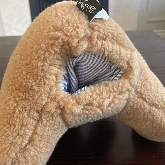 Binkley the Bear Classic Teddy Bear Hand Puppet NWT Vintage Teddy Bear Puppet - Picture 7 of 10